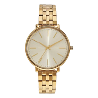Montre en acier inoxydable Mk3898 personnalisable en petite série avec logo OEM/ODM pour femmes occidentales – Prix de gros direct usine