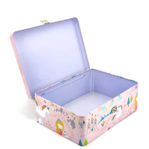 Mini fer blanc recyclable Vente en gros Protection de sécurité Boîte de caisse enregistreuse rectangulaire Serrure à clé Métal Vente en gros Boîte rectangulaire - Product Image 2