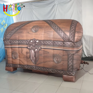 पाइरेट थीम शो इवेंट विज्ञापन के लिए अनुकूलित <span class=keywords><strong>inflatable</strong></span> खजाने के लिए एयर उज़्ड बॉक्स मॉडल - Product Image 4