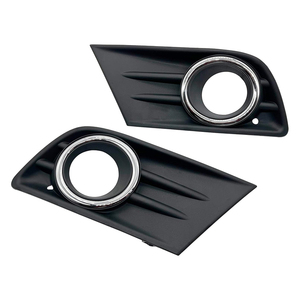 Cubierta de <span class=keywords><strong>Luz</strong></span> <span class=keywords><strong>Antiniebla</strong></span> para Honda Pilot 2012 2013 2014 2015, Bisel Cromado para Faro <span class=keywords><strong>Antiniebla</strong></span> Delantero, Par, OE 71107SZAA50 71102SZAA50 - Product Image 3