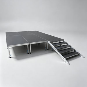 Scène mobile en aluminium abordable, scène de concert extérieure portable en aluminium à vendre, solution de scène mobile - Product Image 1