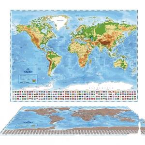 Cadeau personnalisé <span class=keywords><strong>du</strong></span> voyageur parfait <span class=keywords><strong>à</strong></span> gratter drapeau <span class=keywords><strong>du</strong></span> <span class=keywords><strong>pays</strong></span> <span class=keywords><strong>à</strong></span> gratter <span class=keywords><strong>carte</strong></span> <span class=keywords><strong>du</strong></span> <span class=keywords><strong>monde</strong></span> impression chine Zhejiang origine modèle n ° 21 - Product Image 2