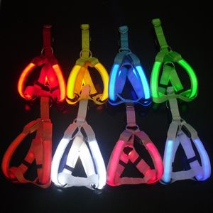 China fábrica fornecedor <span class=keywords><strong>led</strong></span> luz piscando coleira do cão com 8 cores diferentes - Product Image 6