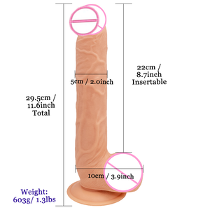 Dildos <span class=keywords><strong>Strapon</strong></span> ดิลโด้ดิลโด้หนาด้านในทวารหนัก,เซ็กซ์ทอยเซ็กส์ทอยขนาดใหญ่พร้อมถ้วยดูดที่อวัยวะเพศชายนุ่มของเล่นสำหรับผู้หญิง - Product Image 4