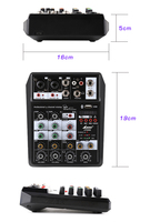 Console de mixage audio compacte professionnelle Lane LFX402 à 4 canaux USB, très vendue