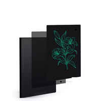 Tablette d'écriture numérique LCD portable pour adultes, bloc-notes de bureau électronique professionnel avec étui en cuir, 12 pouces