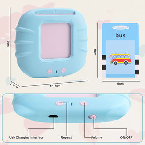 Tarjetas flash parlantes Juguetes Educativos para el hogar Tarjetas flash parlantes Máquina de aprendizaje Tarjetas flash para niños Niños pequeños Inglés - Product Image 5