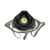 Vente en gros de demi-masques respiratoires de sécurité industrielle 350D en caoutchouc, masques à gaz, protections faciales, équipement de protection individuelle, origine Shandong