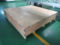 Ventilateur mobile HVLS sur pied de 1,9 m avec pales en acier inoxydable, moteur 220 V, débit d'air élevé, pour entrepôt et salle de sport