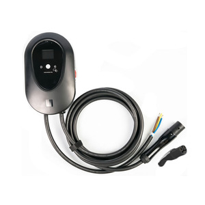 Nouvelle borne de recharge murale AC monophasée 11 kW 7 kW pour véhicules électriques, avec application intelligente, connecteurs <span class=keywords><strong>Type</strong></span> <span class=keywords><strong>2</strong></span>, GBT, <span class=keywords><strong>Tesla</strong></span>, 240 V 32 A 48 A, pour voitures BYD et <span class=keywords><strong>Tesla</strong></span> - Product Image 2