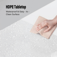 Offre Spéciale – Tables Pliantes Blanches de 6 Pieds en HDPE pour la Restauration Commerciale et les Banquets (Capacité 330 lb)
