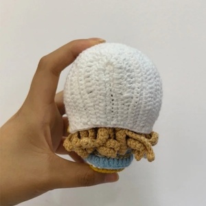 Jouet en peluche Jésus fait main au <span class=keywords><strong>crochet</strong></span>, scènes <span class=keywords><strong>de</strong></span> la Nativité (Marie, Joseph, Bébé Jésus, mouton), décoration <span class=keywords><strong>de</strong></span> Noël pour la maison et la chambre d'enfants, cadeaux - Product Image 2