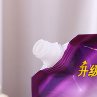 100ml 250ml 500ml 1L 2L sacs de poche à bec debout flexibles pour laver l'emballage de détergent en poudre de lessive