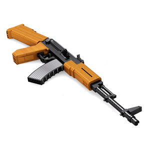 सैन्य बिल्डिंग ब्लॉक क्लासिक बंदूक AK47 हमला राइफल राइफल खिलौना AK47 खिलौना राइफल के राजा - Product Image 4