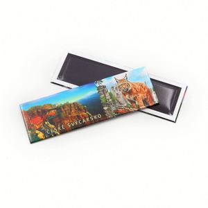 Newest Custom Country Photo Czech Tin Magnet Souvenir Gift Magnetic Stickers for <b>Fridge</b> - Product Image 1