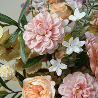 Maßgefertigtes Premium-Kunstblumenarrangement für Esstisch Wohnzimmer Lobby-Dekoration Hochzeitsstrauß Blumenornament Großhandel