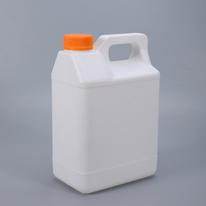 Bidon en plastique HDPE de <span class=keywords><strong>5</strong></span> <span class=keywords><strong>litres</strong></span> à large ouverture avec bouchon à vis pour produits chimiques, encre, alcool, liquides - Product Image 1