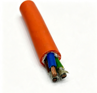 Câble d'alimentation YJV résistant au feu, conducteur en cuivre, isolation XLPE, gaine en PVC, câble électrique multiconducteurs, certification CE