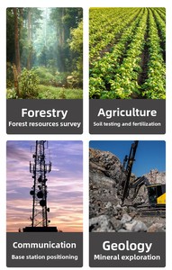 Dispositif de pointage RTK D10 BDS/Galileo, positionnement haute précision, mesure de la surface des terres agricoles, mesure de la surface des plans d'eau, compteur d'acres, GPS - Product Image 6