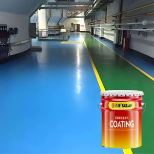 สีเคลือบพื้นอีพ็อกซี่เรซิ่นชนิดเหลว ทนทานต่อการใช้งานหนัก  ฐานโพลียูรีเทน ใช้แปรงทาเพื่อการปกป้องที่เหนือกว่า - Product Image 2