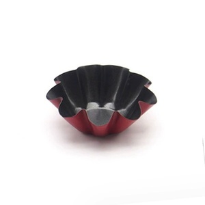 Chất Lượng Cao Hoa Hình Dạng Trứng Tart Khuôn Cấp Thực Phẩm FDA Baking Pan Tart Khuôn Hình Dạng Độc Đáo Sắt Trứng Bánh Tart Mô Hình - Product Image 6