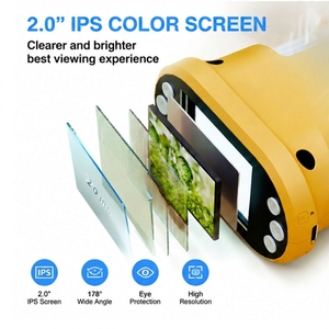 <span class=keywords><strong>Microscopio</strong></span> Digitale <span class=keywords><strong>Portatile</strong></span> per Bambini con Schermo IPS da 2 Pollici, 2MP, 1000X, 8 LED - Product Image 3