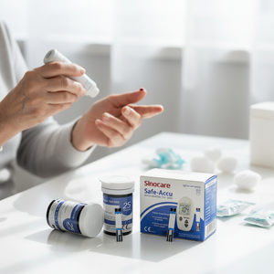 Glucómetro y Tiras Reactivas <span class=keywords><strong>Sinocare</strong></span> Safe Accu - Product Image 3