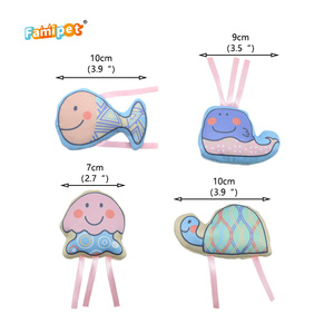 Juguete de Peluche para Gatos, Diseño de Organismos Marinos Coloridos, Personalizado por el Fabricante Famipet, con Catnip - Product Image 3