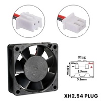 Ventilateur axial à roulement à billes industriel DC 3 broches 4 broches 60 mm 12v 24v 6020 sans balais 60x60x20 mm Ventilateur de refroidissement