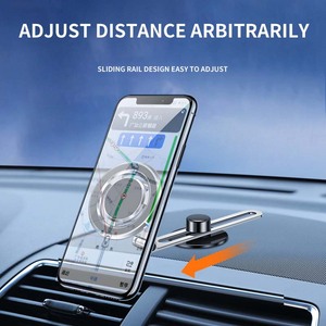 Soporte de teléfono magnético universal para coche para salpicadero y pantalla trasera-Accesorios de coche Premium para manos - Product Image 3