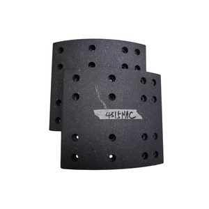 China Fabricación Calidad 4515 Forro de zapata de freno Venta caliente 13 toneladas Usado Fuwa Eje Remolque Forro de freno Repuestos 16 agujeros Nuevo - Product Image 4