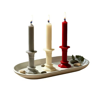 Home Decor Wedding Holiday Christmas, Party <b>Candles</b> Custom Handmade Vintage Candlesticks, Scented <b>Candles</b> for Home Decor - Product Image 5
