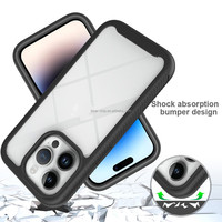 Nouveau gros 360 degrés Protection complète du corps antichoc robuste pare-chocs couverture pour Iphone 15 14 13 XR XS Max double coque coque de téléphone