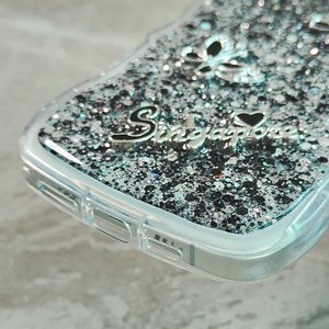 Funda de Teléfono INS con Diseño de Mariposa 3D de Resina Líquida, Carcasa Brillante con Purpurina para iPhone 17 16 15 14 Pro Max 17E - Product Image 6