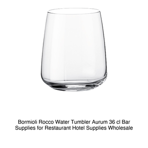 Aurum <b>Water</b> Tumbler 36 cl Bormioli Rocco H 9 cm Ø 6.5 cm - Product Image 2