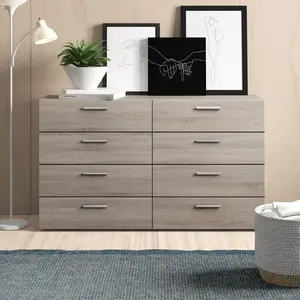 modern Wooden Wall high gloss white Sideboards with storage side cabinet for living room hotel apartment