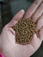 1.8mm H62/65 katı pirinç topu bakır rulman topları