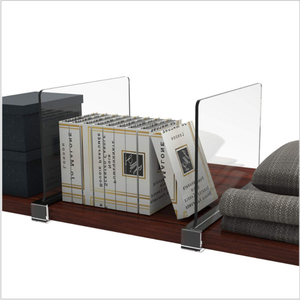 Acrylic Closets Shelf <strong>Dividers</strong> Organizer Adjustable Wardrobe Partition Kitchen Cabinets Closet Clothes <strong>Divider</strong> Organizer - Product Image 2
