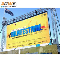 Système complet d'affichage LED P2 P3 P2.6 P2.9 P3.91, panneau LED 500mmx500mm, écran LED extérieur pour événements, églises, etc.