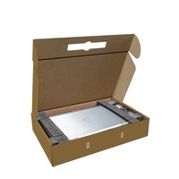 Boîte d'emballage vide personnalisée pour ordinateur portable, boîte d'expédition pour ordinateur avec logo, boîte en carton ondulé pour l'électronique grand public