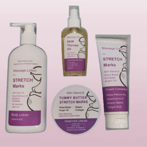 OEM Original efficace blanchir pour la peau foncée nourrissante vergetures crème huile ensemble pour le corps anti-vergeture - Product Image 1