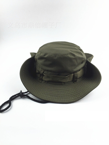 redondo de cuadros de los hombres y las mujeres de senderismo al aire libre pescador sombrero para la venta al por mayor - Product Image 3