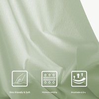 Caleçons Boxers Homme Antibactériens 7A à Ions d'Argent Dégradé, Respirants, Séchage Rapide, Haute Élasticité, Tendance, en Nylon et Coton, ODM
