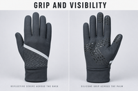 Gants de sport d'extérieur fonctionnels à doigts complets, personnalisables avec logo OEM, impression numérique sérigraphiée, impression en relief en caoutchouc antidérapante