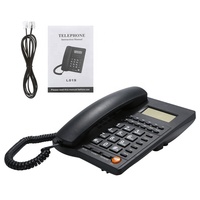Téléphone de bureau de haute qualité KX-L019 / Téléphone de bureau avec identification de l'appelant, téléphone mural pour la maison