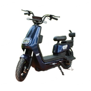 Factory Direct 14 Inch Electric City Bike 350W 48V Motor Bluetooth 3-Speed Ebike Tube Rear Hub Two Seater 60V Electric <b>Bicycle</b> - Product Image 2