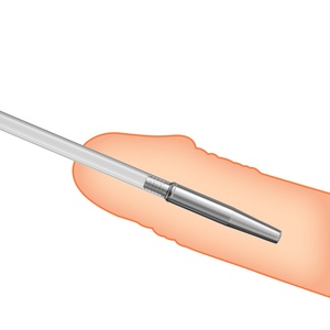 Silikon at göz sopa erkek üretral dilatör içi boş üretral sopa duş başlığı ve seks oyuncak SM kategori seks ürünleri - Product Image 6