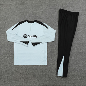 Maillot de football de Barcelone <span class=keywords><strong>Spotify</strong></span>, version thaïlandaise, club de la ligue espagnole, respirant et anti-transpiration, unisexe - Product Image 1