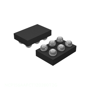 Composants électroniques 6 XFBGA, WLCSP NCP156AAFCT120280T2G Gestion de l'alimentation (PMIC) Distributeur agréé - Product Image 1