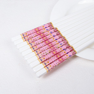 Palillos de Cerámica Esmaltada, Porcelana de Jingdezhen, Resistentes a Altas Temperaturas, Cubiertos Duraderos para Adultos, Estilo Primavera 2026 - Product Image 4